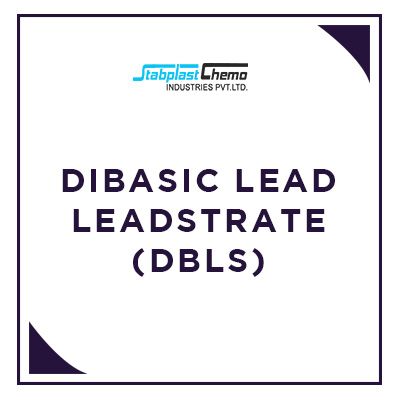 Dibasic lead stearate (DBLS) co-stabilizer