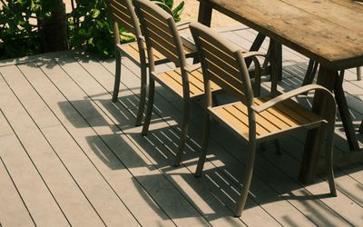 Wood-plastic composite boards